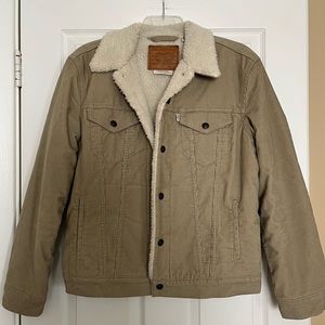 Levi’s Men’s Sherpa Lined Jacket